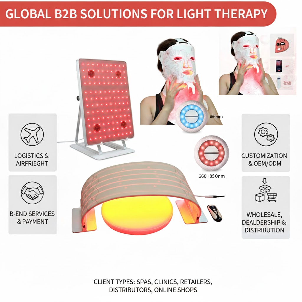 B2B Supply of Best Led Face Masks for Spa Centers - Medical Grade Tech | New Arrival | Atlanta Hub